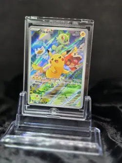 Pikachu 027 Sv: Scarlet & Violet Promo Card / Review All Pictures! - Image 1