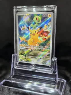 Pikachu 027 Sv: Scarlet & Violet Promo Card / Review All Pictures! - Image 2