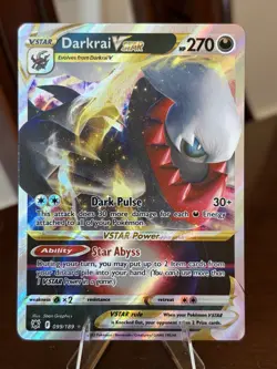Pokemon Card Darkrai VSTAR 099/189 Astral Radiance - Near Mint - Image 1