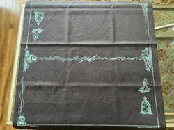 Yggdrasil Materias Black/Teal M1 Cloth Play Mat Yugioh Edison - Image 2