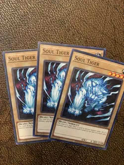 Yugioh Soul Tiger Common IOC 25th Anniversary X3 - Image 1