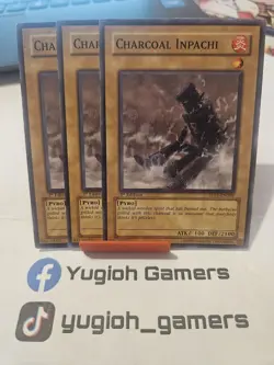 Yu-Gi-Oh Charcoal Inpachi X3 5DS1 1st Edition Common Light Played - Image 1
