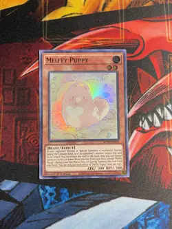 Yu-Gi-Oh! Melffy Puppy ROTD-EN019 ** Super Rare | 1st Edition | Near Mint ** - Image 1