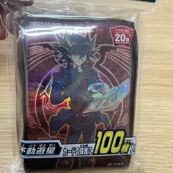 yugioh Yusei Fudo sleeves KONAMI Friendly Shop Limited Edition japan - Image 3