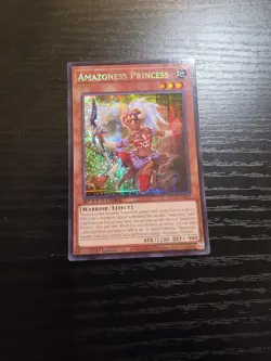 Amazoness Princess SBC2-ENH09 Prismatic Secret Rare 1st Ed Yu-Gi-Oh NM - Image 1
