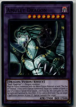 Amulet Dragon Common Legendary Dragon Decks LEDD-ENA35 LP - Image 1