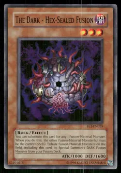 The Dark - Hex-Sealed Fusion FET-EN028 Flaming Eternity Yu-Gi-Oh Unlimited MP - Image 1