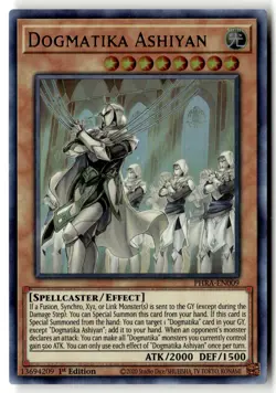 Dogmatika Ashiyan PHRA-EN009 Ultra Rare Phantom Rage Yu-Gi-Oh Lightly Played - Image 1
