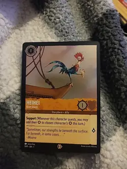 Heihei, Boat Snack Promo Foil - EN1 9/P1 - NM - Disney Lorcana TCG - Image 1