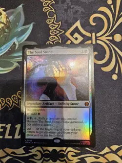 1 x The Soul Stone - Foil - Marvel's Spider-Man - MTG - Image 1