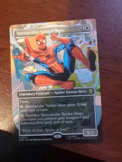 MtG Spider-Man: Spectacular Spider-Man, Borderless M/NM SPM #0014 - Image 1
