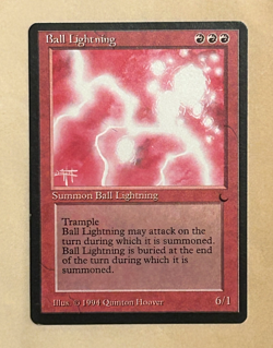 Ball Lightning The Dark Near Mint (NM) MTG Magic the Gathering (1) - Image 1