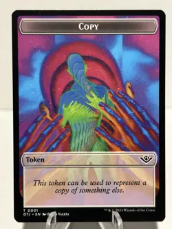 Copy Token 1 T Outlaws of Thunder Junction NM MTG - Image 1