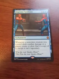 x1 Impostor Syndrome M MTG Marvel's Spider-Man M/NM, English IN HAND 0034 - Image 1