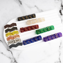 42 Pieces MTG Dice Counters 12mm Abilities Keywords Reversible Metal Tokens Coun - Image 4