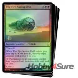 Foil The Fire Nation Drill (avatar: The Last Airbender Prerelease) X4 Avatar: Th - Image 1