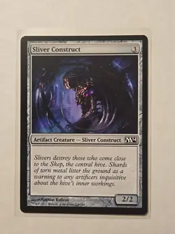 Sliver Construct - Core Set 2014 M14 - LP - Common - Artifact Creature - Image 1