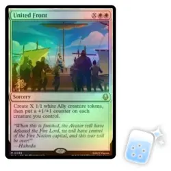 FOIL UNITED FRONT (AVATAR: THE LAST AIRBENDER PRERELEASE) Avatar: The Last Airbe - Image 1
