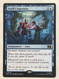 MTG - Stark's Ingenuity - MSC - Rare - NM - Magic the Gathering - Image 1