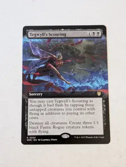 Tegwyll's Scouring (Extended Art) Commander: Wilds of Eldraine Regular - Image 1
