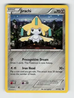 Jirachi XY195 - Pokemon - XY Promo - Holo Promo - LP - Image 1