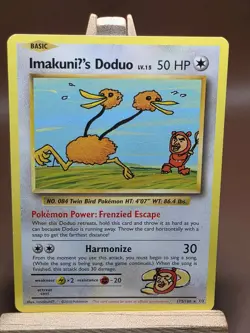 HP ImakuniU's Doduo 112/108 Secret Rare Evolutions Pokemon - Image 1