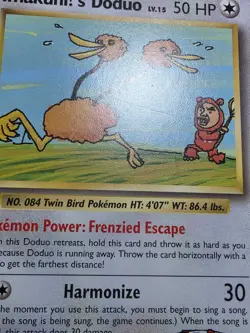 HP ImakuniU's Doduo 112/108 Secret Rare Evolutions Pokemon - Image 5