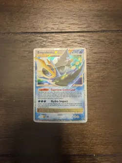 Pokemon TCG Empoleon LV.X DP11 Pokemon Promos 2007 English Holo Promo 140 HP - Image 3