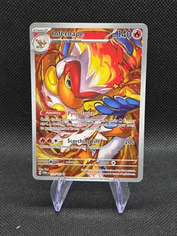Pokemon Infernape 173/167 Twilight Masquerade Illustration Rare - Image 1