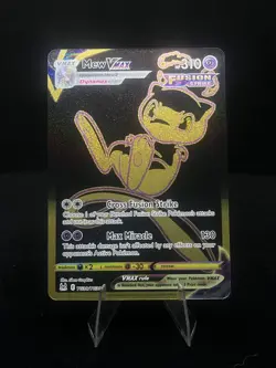 Pokemon TCG Black & Gold Mew VMAX TG30/TG30 NM - Image 1