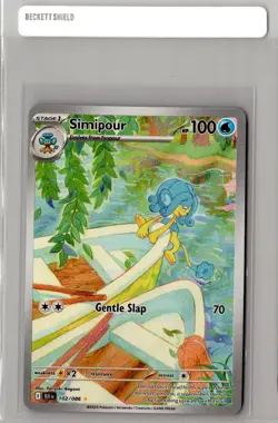 Simipour - 102/086 - Pokemon Black Bolt Illustration Rare NM - Image 1