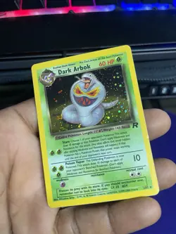 1999 Pokemon 1st Edition Holo Dark Arbok - Team Rocket 2/82 NM SWIRL - Image 4