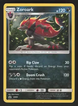 Zoroark SM89 Pokemon TCG SM Promos VLP - Image 1