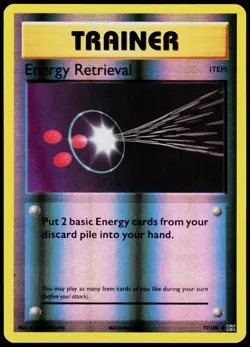 Energy Retrieval 77 Evolutions - Reverse Holo Pokemon NM/M (Uncommon) - Image 1