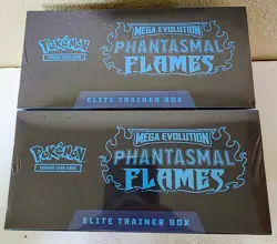 Pokemon Phantasmal flames Elite Trainer Box ETB Factory Sealed x2!!! - Image 3