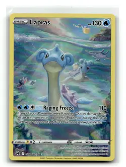Lapras GG05/GG70 Holo Crown Zenith Galarian Gallery Pokemon Holo NM - Image 1