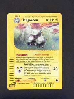 Pokemon Magneton skyridge H18/H32 Holo Rare 2003 English NM! Swirl 🌀 H18 - Image 2