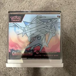 pokemon chaos rising pokemon center ETB with Case - Image 1