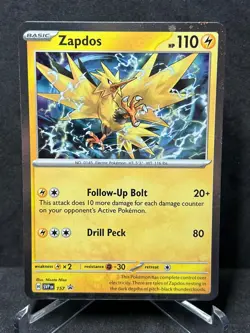 Zapdos 157 Holo Promo Scarlet & Violet Promo Pokemon Holo Near Mint - Image 1