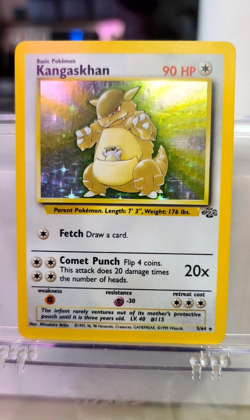 Pokemon Jungle Kangaskhan Holo NM - Image 1
