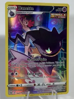 Pokemon TCG Banette TG07/TG30 Lost Origin Holo Trainer Gallery Ultra Rare [NM] - Image 2
