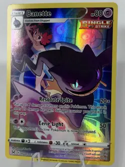Pokemon TCG Banette TG07/TG30 Lost Origin Holo Trainer Gallery Ultra Rare [NM] - Image 3