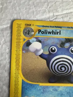 Pokemon Vintage Poliwhirl 089/165 Expedition Yuka Morii Wotc E-reader 2002 - Image 2
