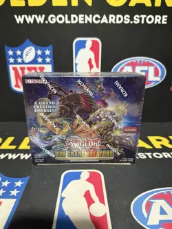 Yugioh 1st Edition Sealed Booster Box The Grand Creators GRCR - Image 1