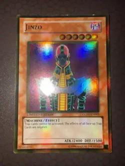 Yu-Gi-Oh! Jinzo -GLD1-EN003- Gold Rare- Limited Edition MP! - Image 2