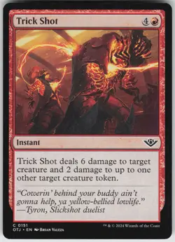 MTG Trick Shot 151 Outlaws of Thunder Junction C Normal NM - Image 1