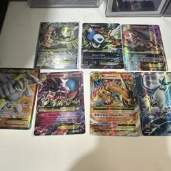 Pokemon TCG Japanese Holo EX/Mega 6-Card Lot Steelix EX, M Charizard, Articuno - Image 1