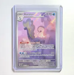 Pokemon Trading Card: Aurorus 092/088 ME03: Perfect Order IR Rare Holo NM - Image 1