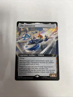 The Fantasticar Extended Art Nonfoil Superhero’s Card #0433 MTG LP - Image 1