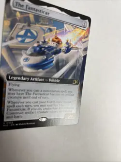 The Fantasticar Extended Art Nonfoil Superhero’s Card #0433 MTG LP - Image 2